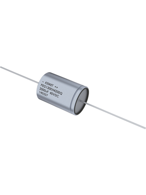 Axial Electrolytic Capacitor, 4800uF, 25V, 364uA, -10 ... 30 %