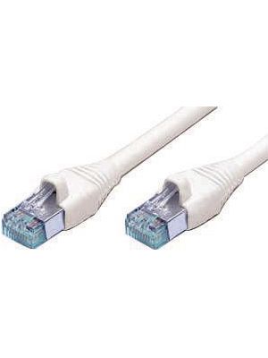 Patch cable, RJ45 Plug - RJ45 Plug, CAT6, 3m, White