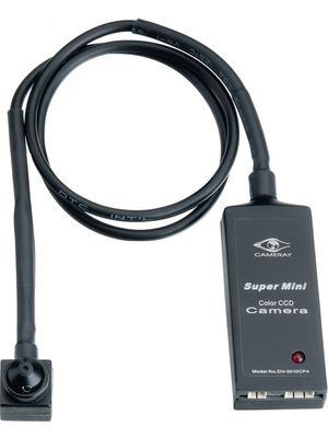Ultra-miniature camera with microphone