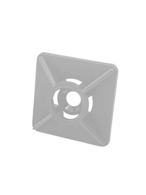 Cable Tie Mount 4.8 mm White Polyamide 6.6 Pack of 100 pieces