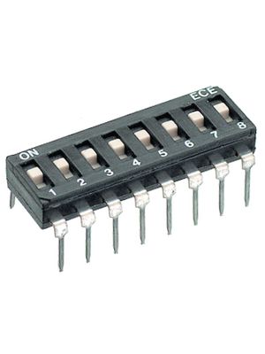 Switch DIP Through Hole SPST