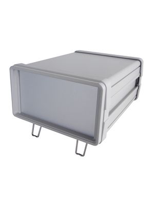 Appliance Housing, Guardbox 33, Size 1, EMC Protected, Light Grey, 180x155.5x80.5mm, Aluminium, IP40