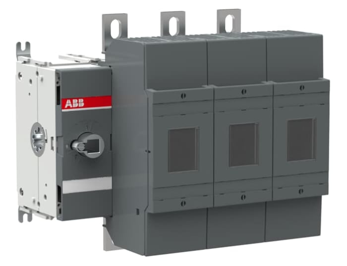 ABB Fuse Switch Disconnector, 3 Pole, 400A Fuse Current