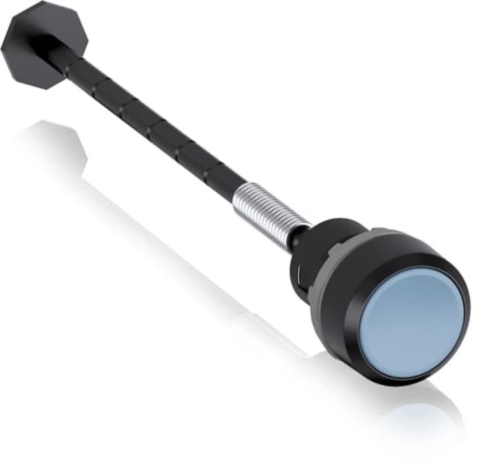 ABB KPR3 Series Blue Momentary Push Button Head, 22.5mm Cutout