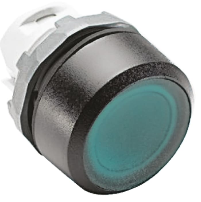ABB Modular Series Green Momentary Push Button Head, 22mm Cutout, IP66