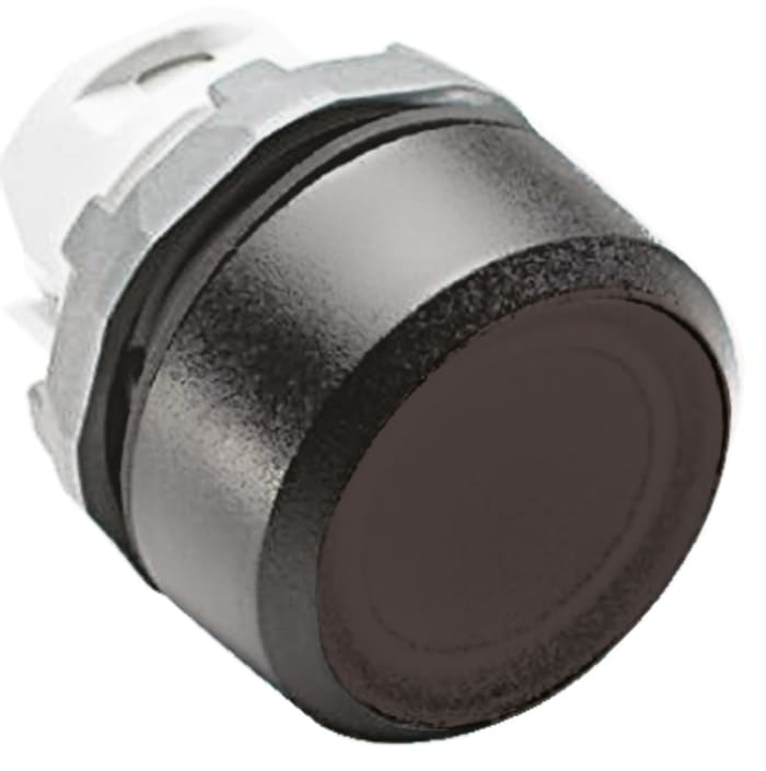 ABB ABB Modular Serisi Ø 22mm Buton (Sadece Kafa Parçası), Anlık, Siyah