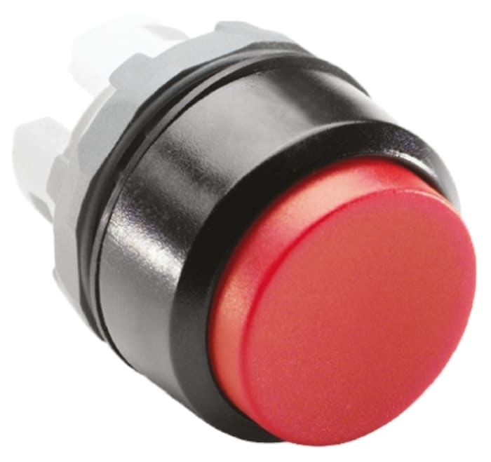 ABB Modular Series Red Momentary Push Button Head, 22mm Cutout, IP66