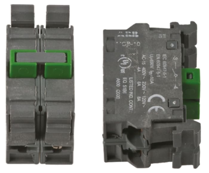 ABB ABB Modular Series Contact Block, 2NO