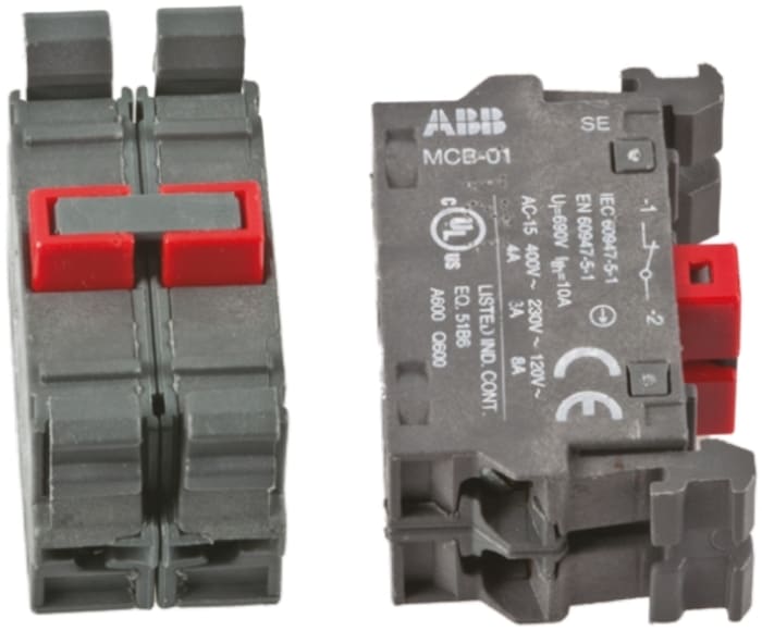 ABB ABB Modular Series Contact Block, 2NC