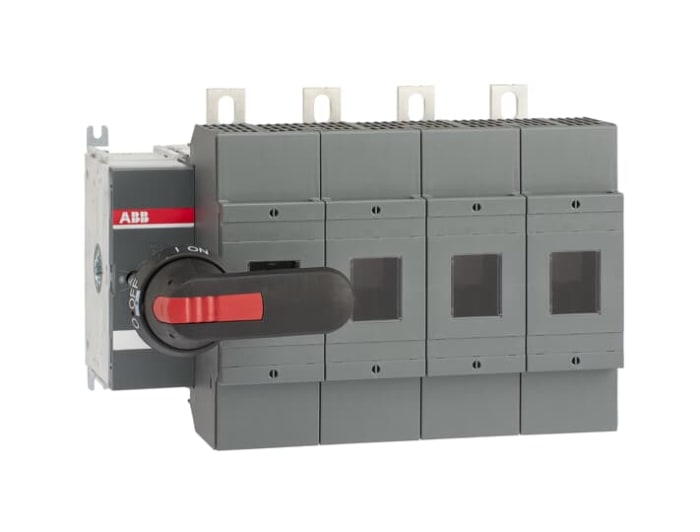 ABB Fuse Switch Disconnector, 4 Pole, 400A Fuse Current