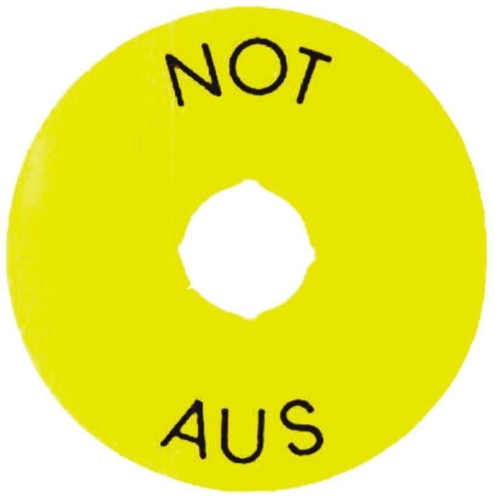 ABB Label, Not - Aus