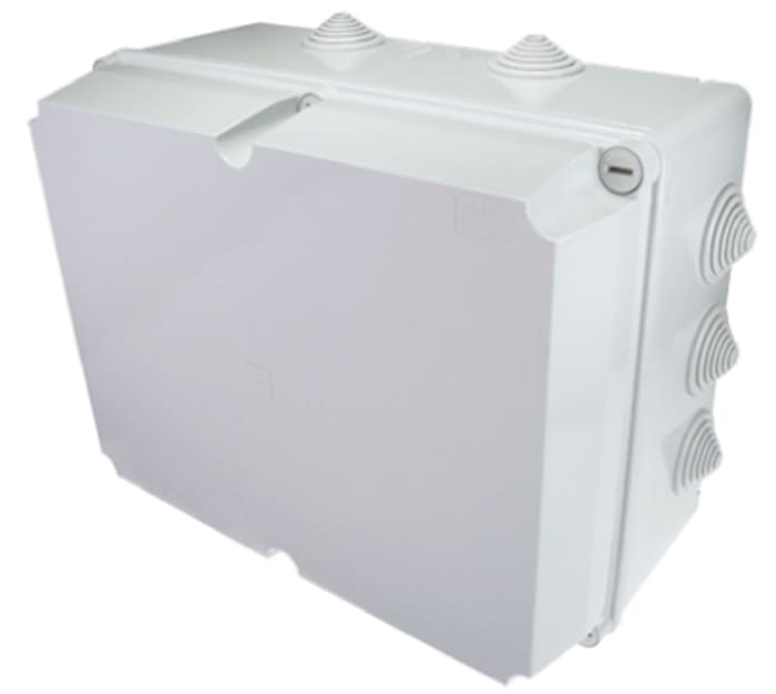 Junction box, IP44, 231x181x160mm