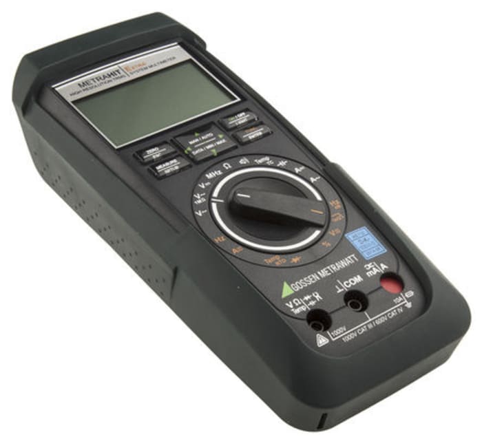 Gossen Metrawatt METRAHIT PM XTRA Dijital Multimetre, 10A ac, 1000V ac, 1000V dc, 10A dc