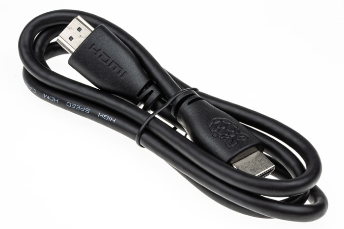 Raspberry Pi, 1m Siyah HDMI Kablo, HDMI -