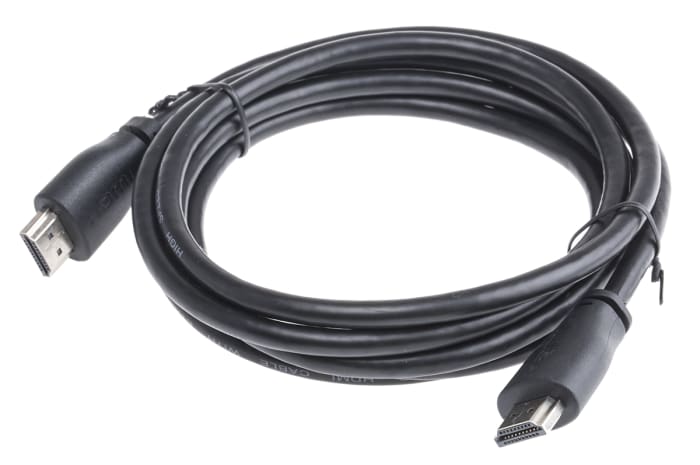 Raspberry Pi, 2m Siyah HDMI Kablo, HDMI -