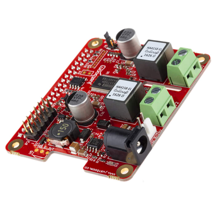 Pi Supply, Amplifier, HAT, Raspberry Pi İle Kullanım, JustBoom Amp HAT