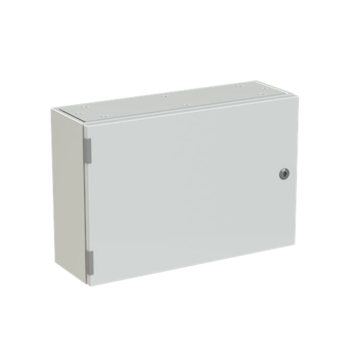 SR2 Monobloc Serisi IP65 Elektrik Panosu, Çelik, Gri, 400 x 600 x 200mm