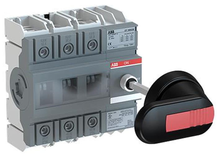 Yük Ayırıcı / Kesici, 3 Kutuplu, Kapalı Montaj, 132 kW, 160 A, IP65 (Kol ve Mil)