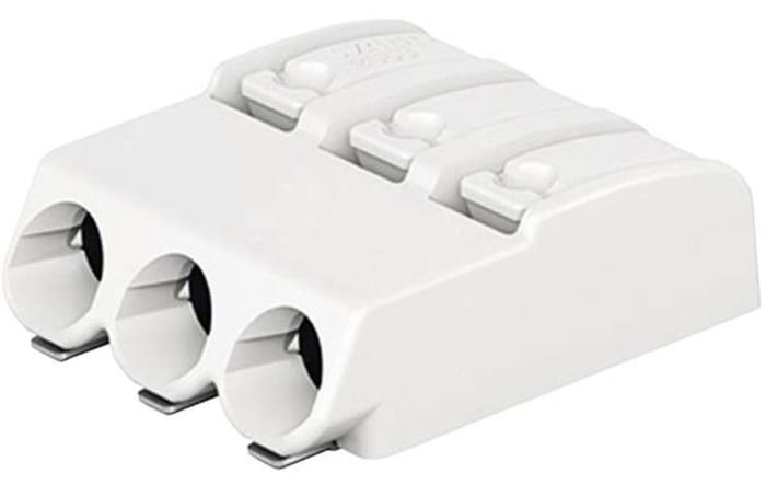 Wago 3 Kutuplu PCB Terminal Bloğu, Dişi, 9A, 320 V, PCBye / Karta Monte, 2060 Serisi