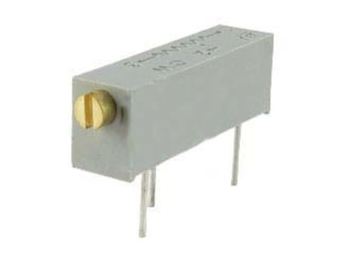 TT Electronics/BI Trimpot (Trimmer Potansiyometre) 10kΩ, 20 Dönüşlü, Yandan Ayarlı, 0.75 W @ 85 °C, ±100ppm/°C