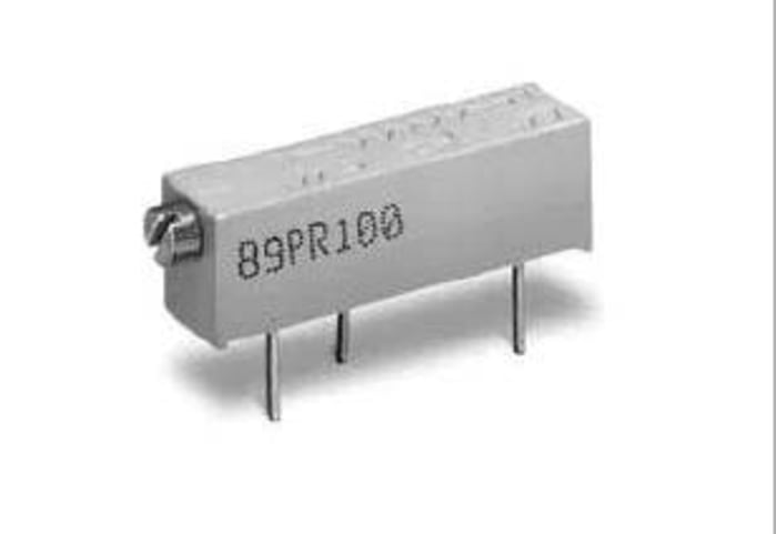 TT Electronics/BI Trimpot (Trimmer Potansiyometre) 100kΩ, 20 Dönüşlü, Yandan Ayarlı, 0.75 W @ 85 °C