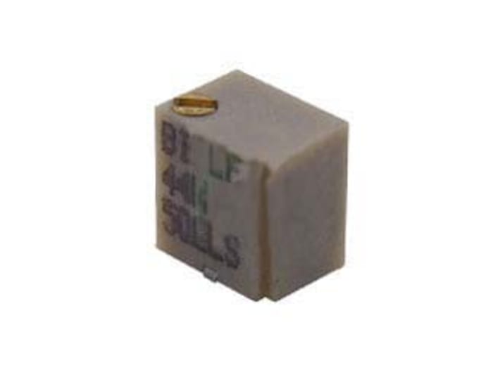 TT Electronics/BI Trimpot (Trimmer Potansiyometre) 5kΩ, 9 Dönüşlü, SMD Montaj, Üstten Ayarlı, 0.25 W @ 85 °C