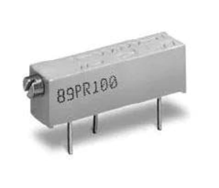 TT Electronics/BI Trimpot (Trimmer Potansiyometre) 500kΩ, 20 Dönüşlü, Yandan Ayarlı, 0.75 W @ 85 °C