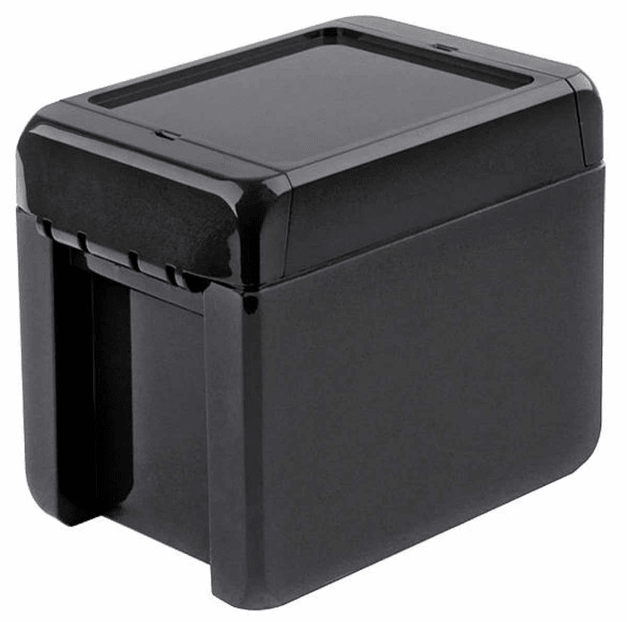Bopla Bocube Series Graphite Grey Polycarbonate Enclosure, IP66, IP68, IK07, Graphite Grey Lid, 113 x 80 x 90mm