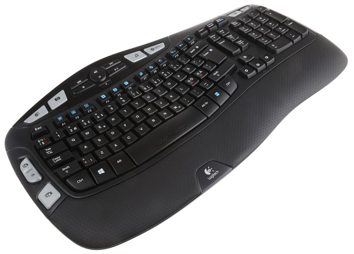 Logitech Kablosuz USB Klavye, QWERTY (İsveççe)