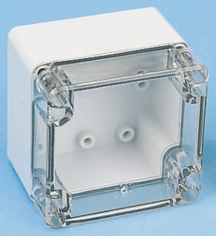 Fibox Transparent Polycarbonate Enclosure, IP66, IP67, 201 x 151 x 80mm