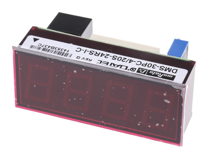 Murata, Pano Tipi Dijital Multimetre, LED, Akım için, 22,3mm x 53,8mm