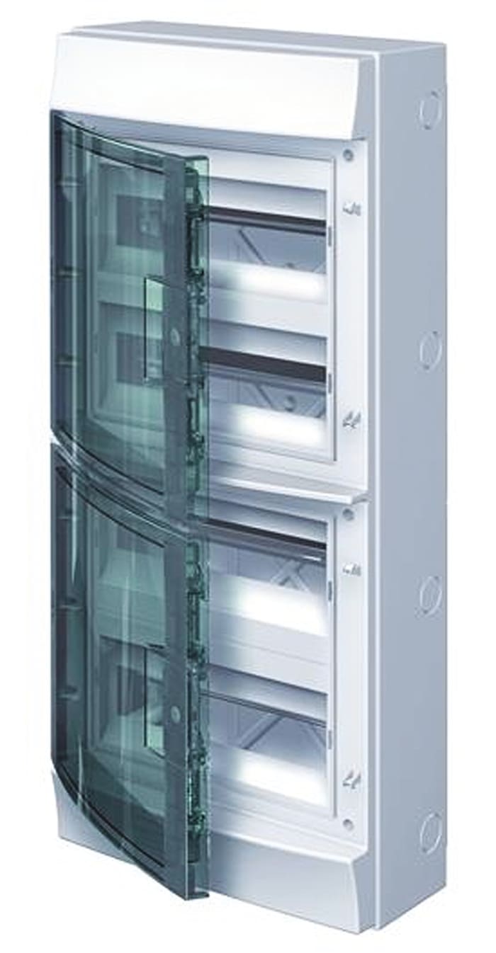 ABB 48 Way Plastic Consumer Unit, 125A, IP65 Mistral65