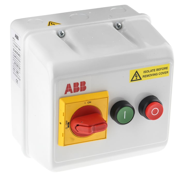 ABB DOL Starter, DOL, 7.5 kW, 400 V ac, 3 Phase, IP55
