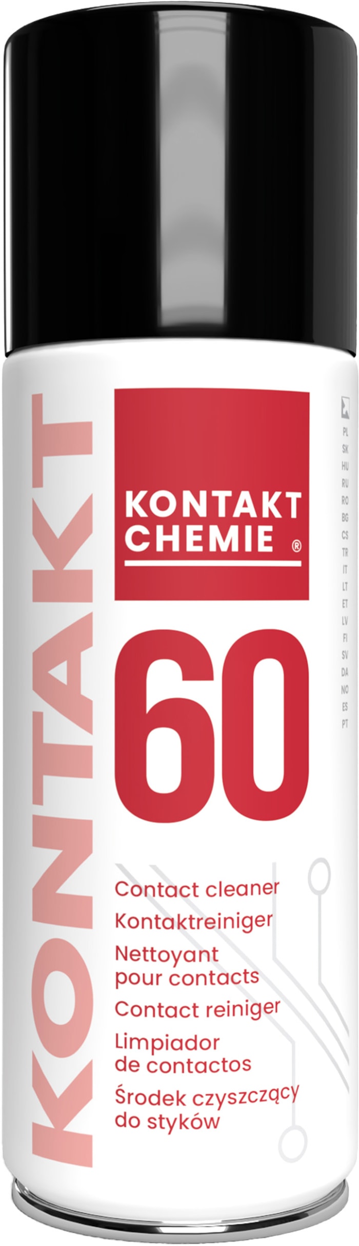 CRC KONTAKT 60 400 ml Kontak Temizleyici, Sprey, Kontaklar İçin