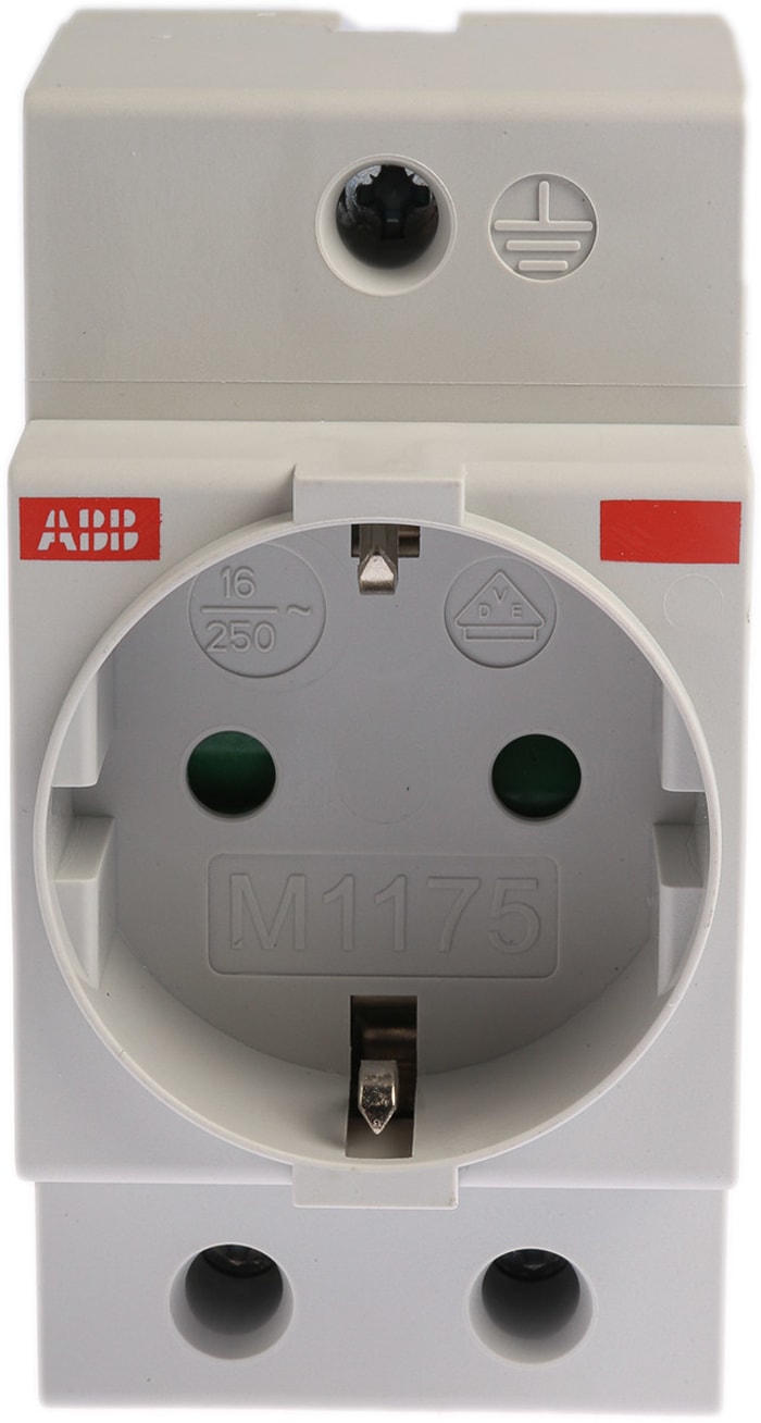 German Schuko Din Rail Modular Socket