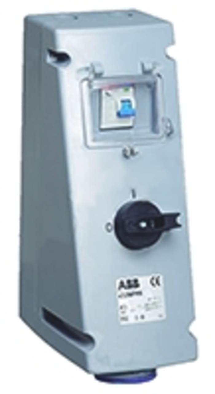 IP44 2P+E  Interlock RCD, 16A  250V