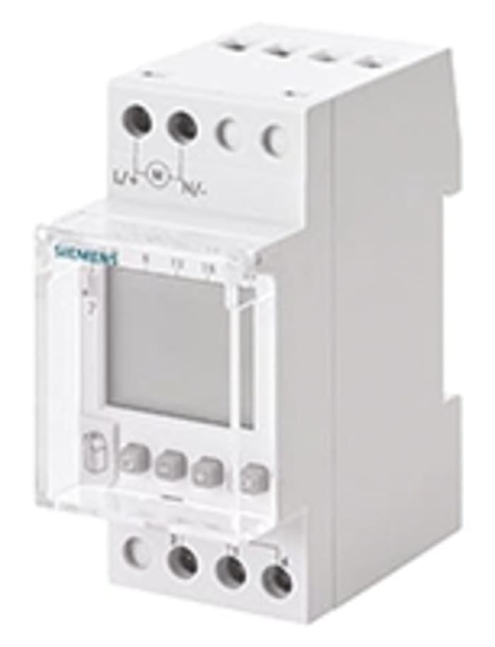 Siemens Zaman Saati (Raya Monte), Dijital, 24 V ac/dc, Ölçülen Parametre: Saat, Dakika, Saniye