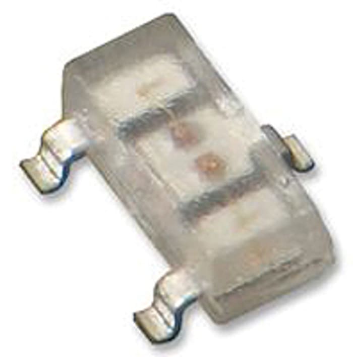 Kingbright KM-23YC-F Sarı LED 588 nm 3-Pinli, Dikdörtgen Mercekli, SMD Montaj SOT-23