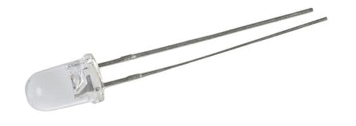 Kingbright L-7113ZGC Yeşil LED 525 nm, Yuvarlak Mercekli, İğne Bacaklı 5 mm (T-1 3/4)