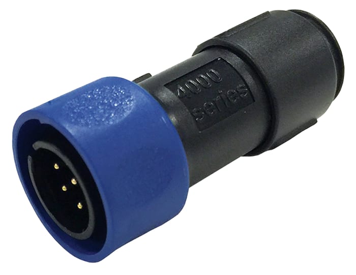 Bulgin Circular Connector, 12 Contacts, Cable Mount, Miniature Connector, Plug, Male, IP66, IP68, IP69K, Buccaneer 4000