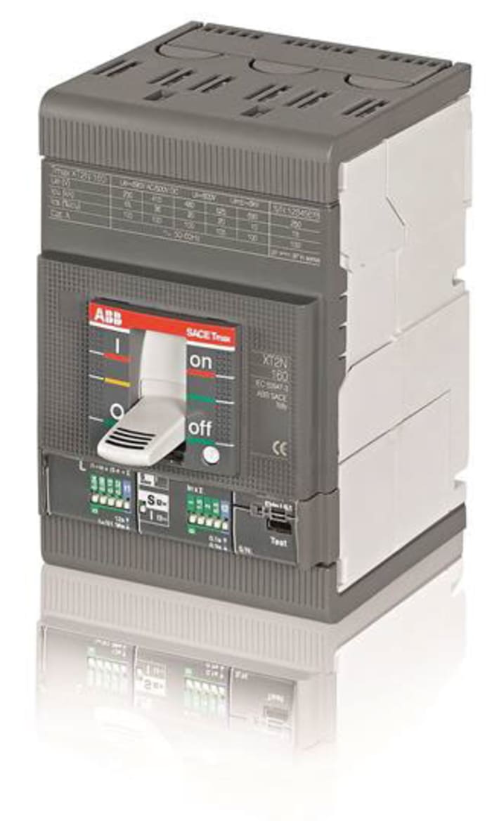 ABB MCCB 3P 160A, Breaking Capacity 65 kA
