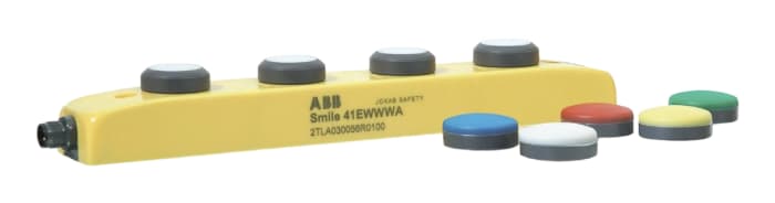 ABB Smile 41 Kumanda Kutusu, Sarı, IP65 Mavi, Yeşil, Kırmızı, Beyaz, Sarı