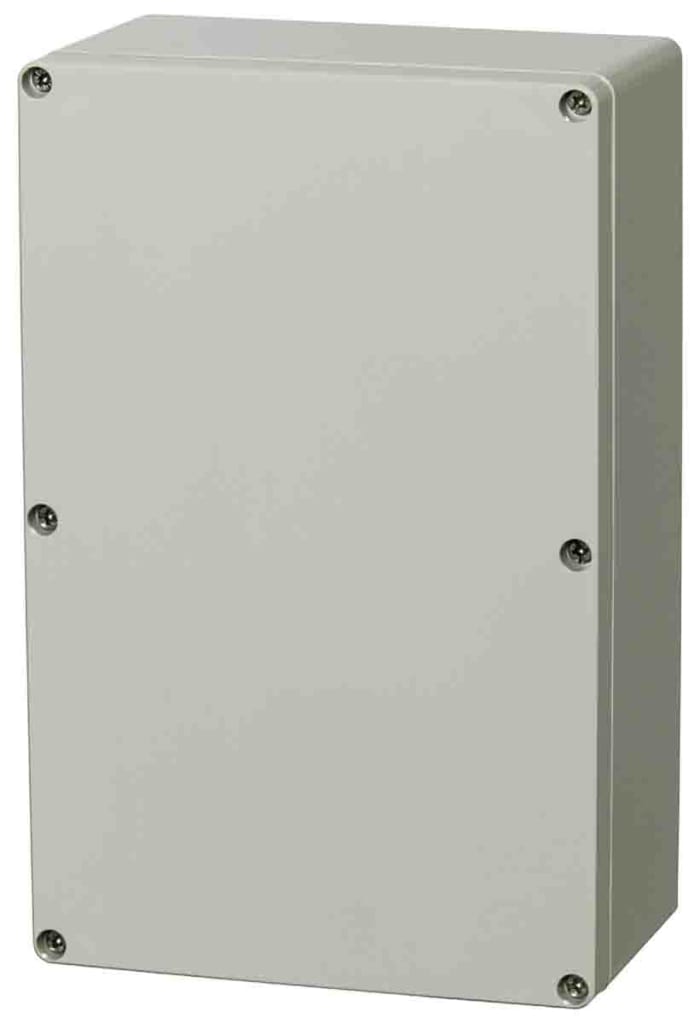 Fibox Grey Polycarbonate Enclosure, IP66, IP67, Grey Lid, 250 x 160 x 150mm