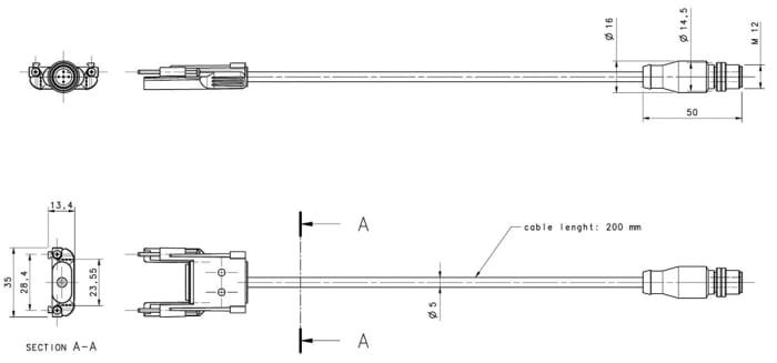 ABB Sensor Actuator Cable