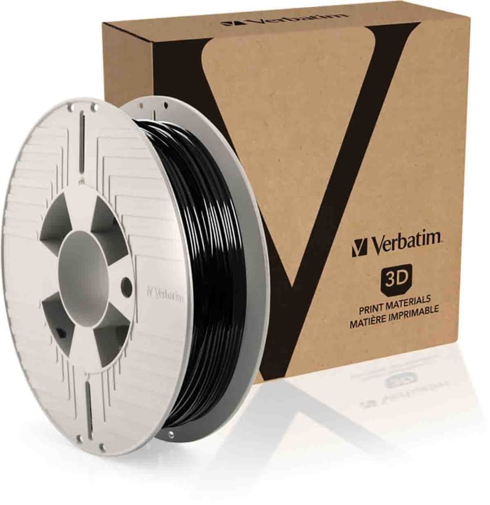 Verbatim 2.85mm Black DURABIO 3D Printer Filament, 500g