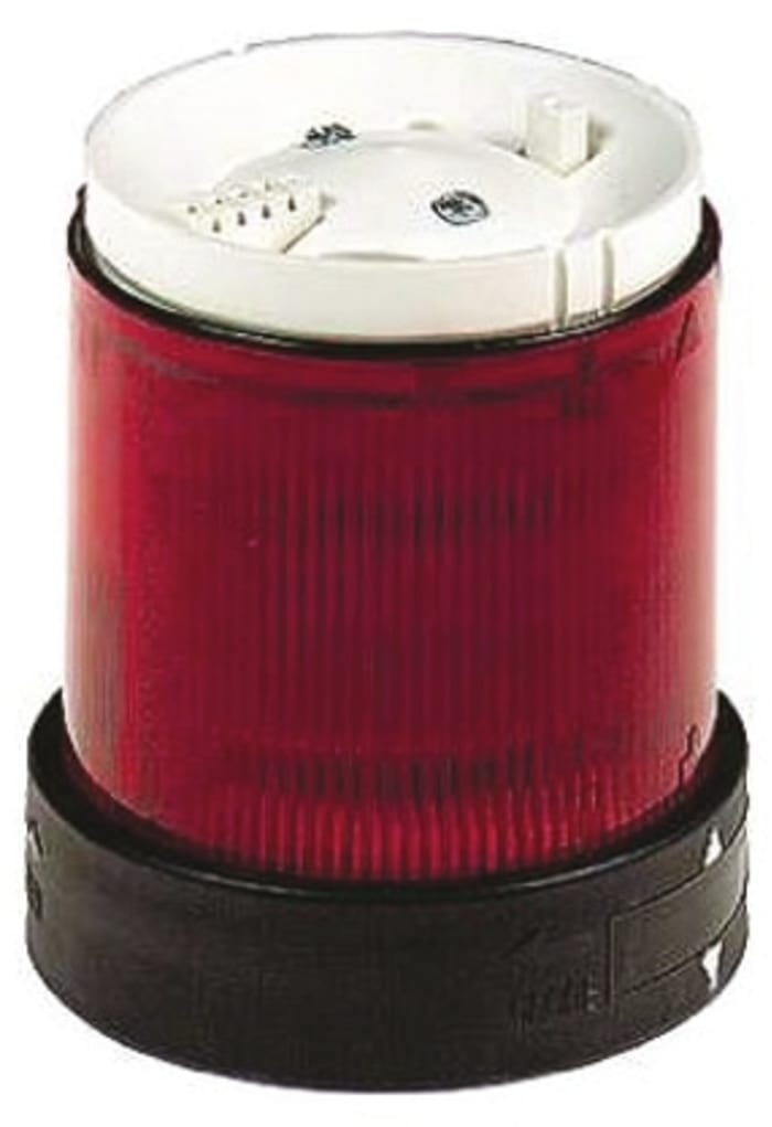 Harmony Flaşör/İkaz Lambası Modülü, LED, Kırmızı, Yanıp Sönen, 24 V ac/dc, 70mm Tabanlı