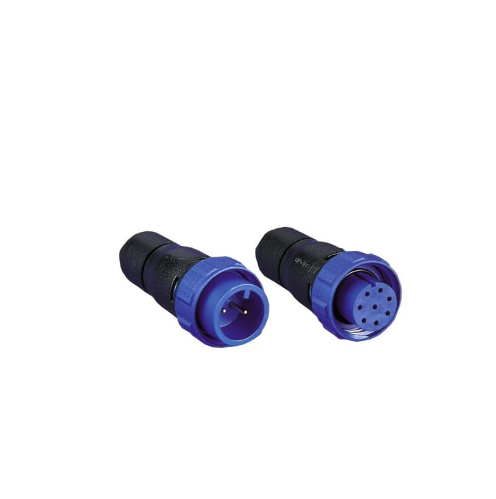 Bulgin Circular Connector, 4 Contacts, Cable Mount, Panel Mount, Miniature Connector, Plug, Buccaneer 400 Series