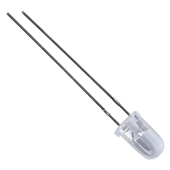 LED Kırmızı L-53SRC-C Kingbright, Solid State Lamp Serisi 660 nm 5 mm (T-1 3/4), Yuvarlak Mercekli, İğne Bacaklı