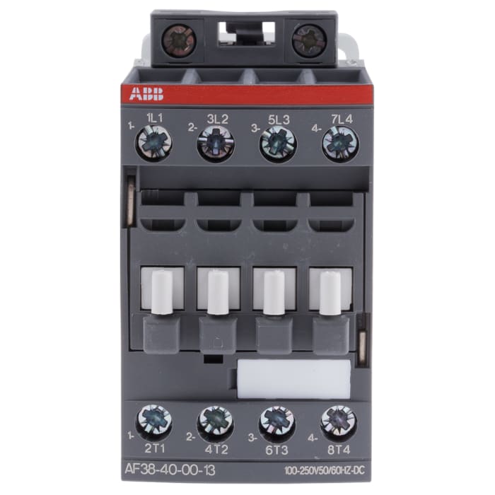 AF38 AF Aralığı Kontaktör, 4 Kutuplu, 55 A, Bobin Gerilimi: 230 V ac