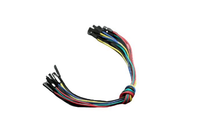 FIT0030-UK, 230mm Insulated Breadboard Jumper Wire in Black, Blue, Green, Red, Yellow